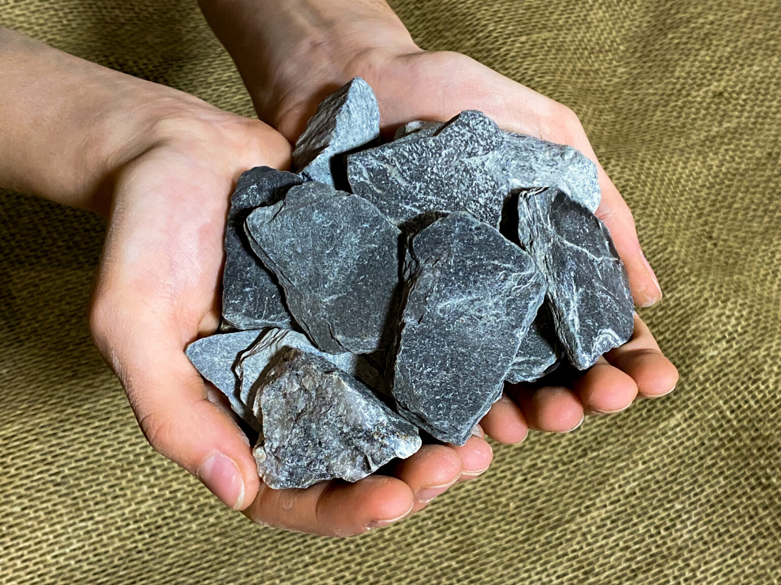 Grey Slate Chips 24" Whispering Hills Nursery